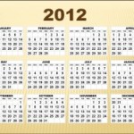 2012 Calendar 2012 New Year's Resolution - Do SOMETHING