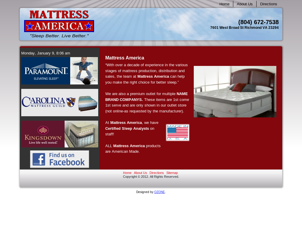 Mattress America Beds Mattresses Boxsprings